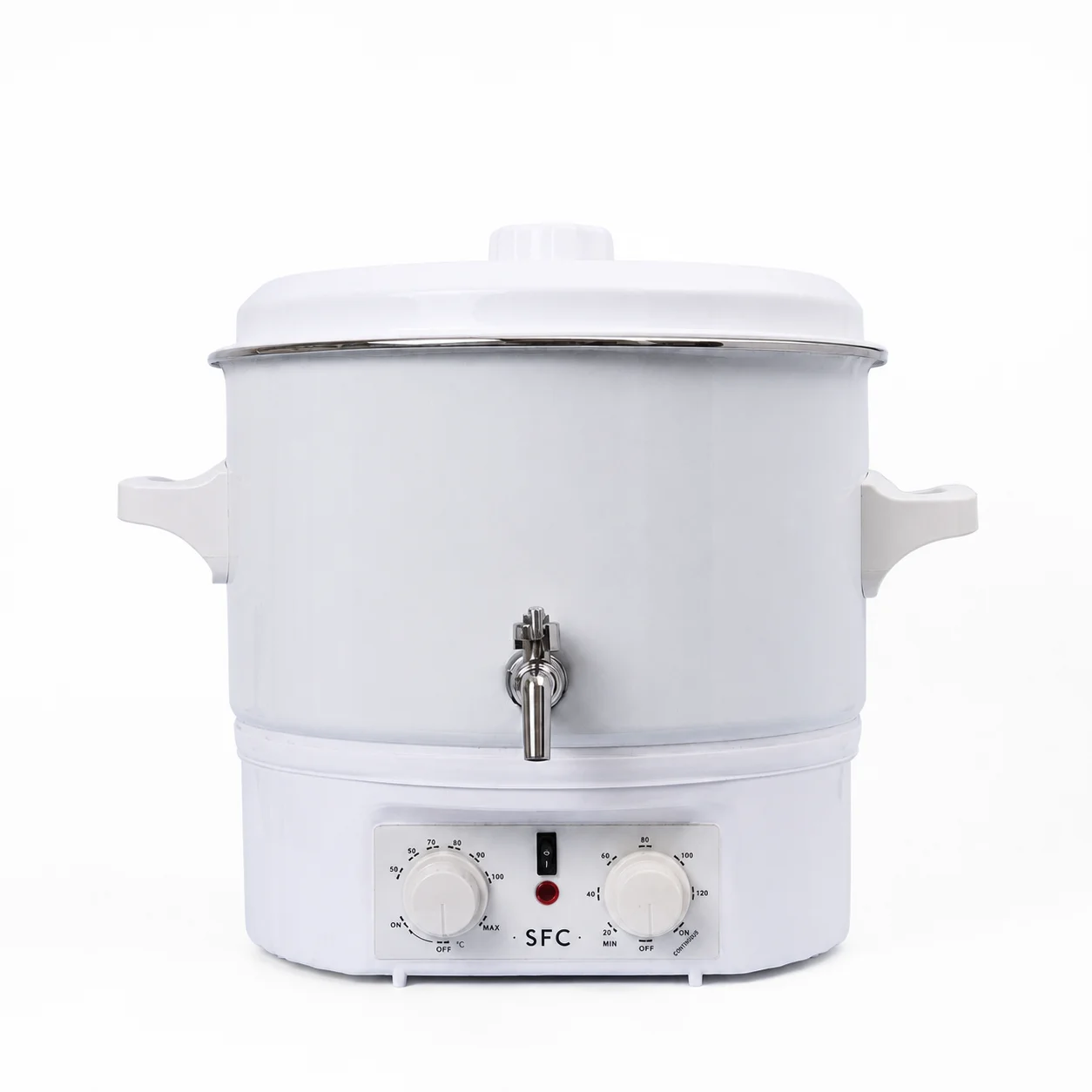SFC 16 Litre White Enamel Wax Melter SFC 16 Litre White Enamel Wax Melter