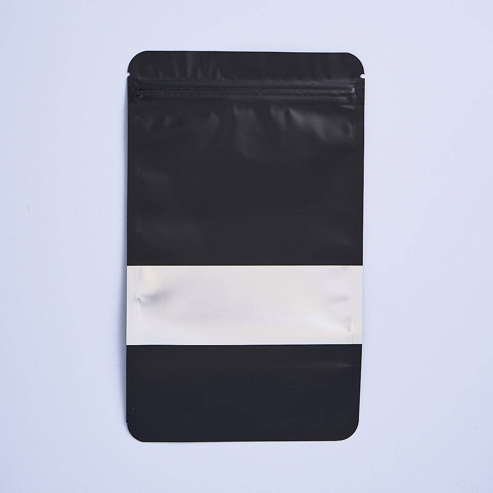 9939 Resealable PET Bag With Window, Large (Black) - Bag of 10