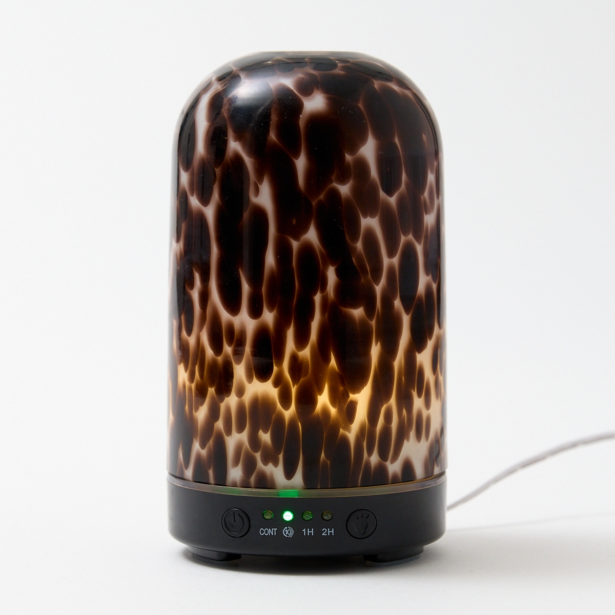 12436 Electric 100ml Brown Tort Glass Diffuser