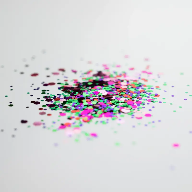 2413-800x800 Chunky Mixed Pink Glitter