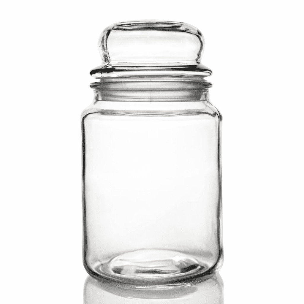 Traditional 75cl Candle Glass