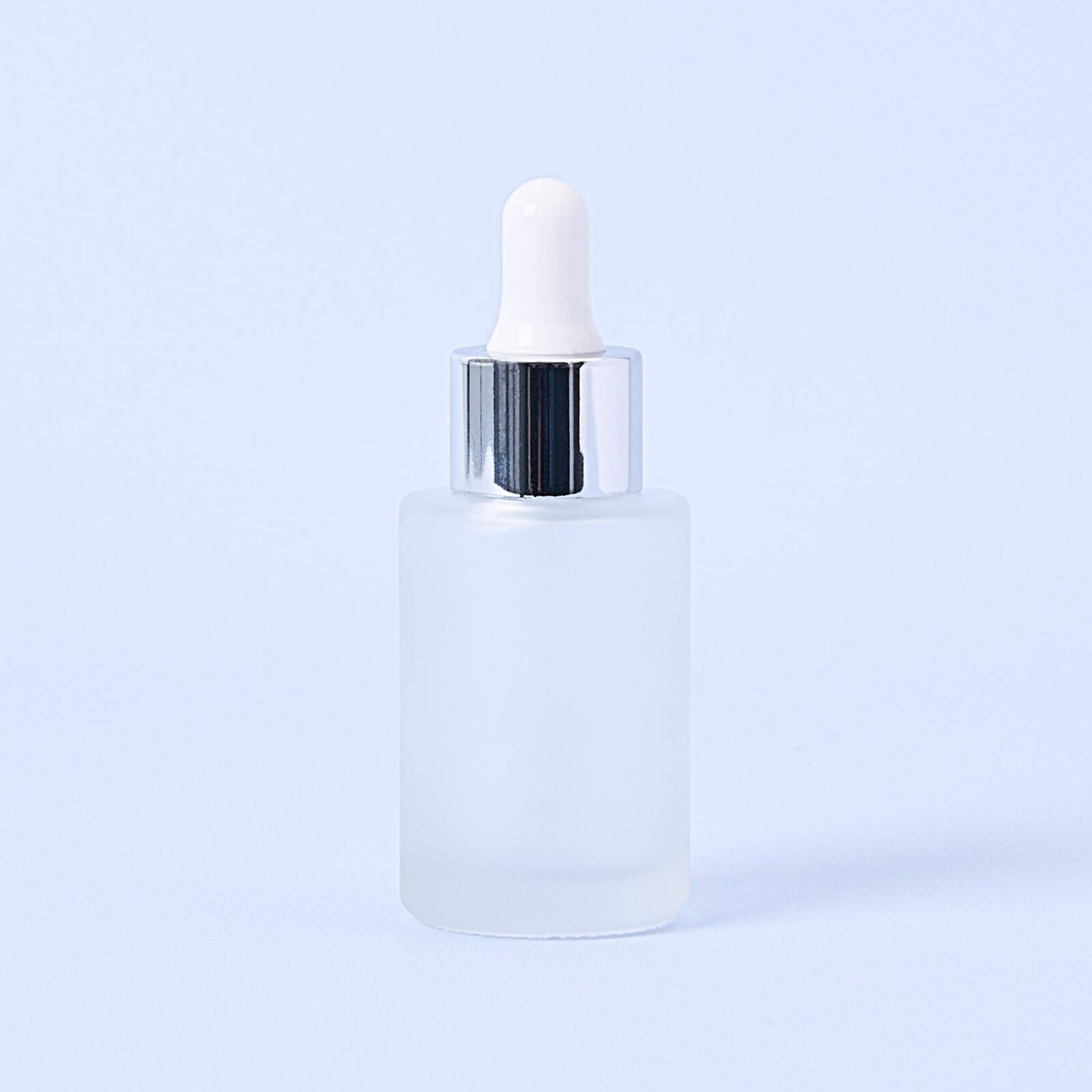 30ml Frosted Dropper Bottle With Silver Pipette - Box of 10