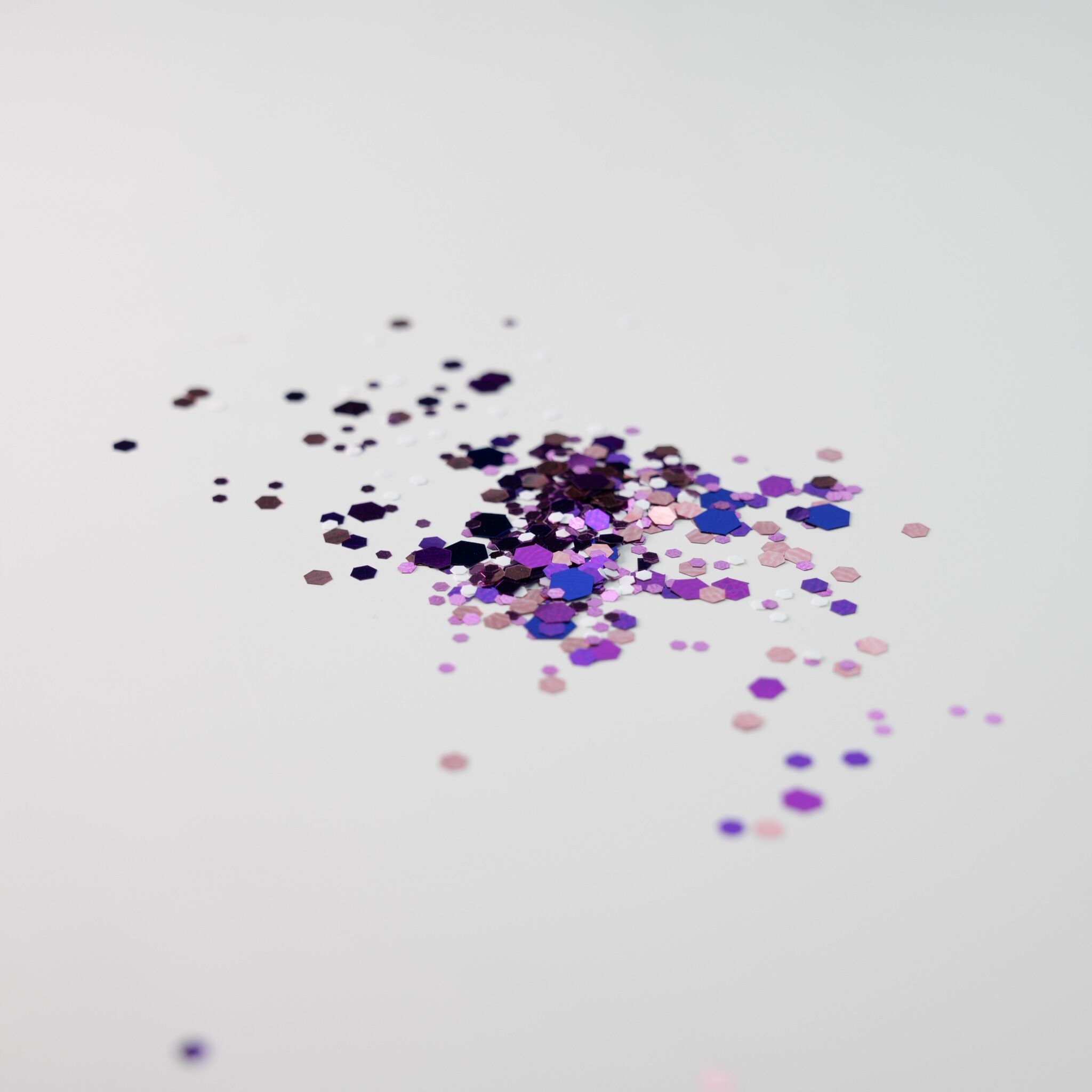 2311 Chunky Purple Glitter