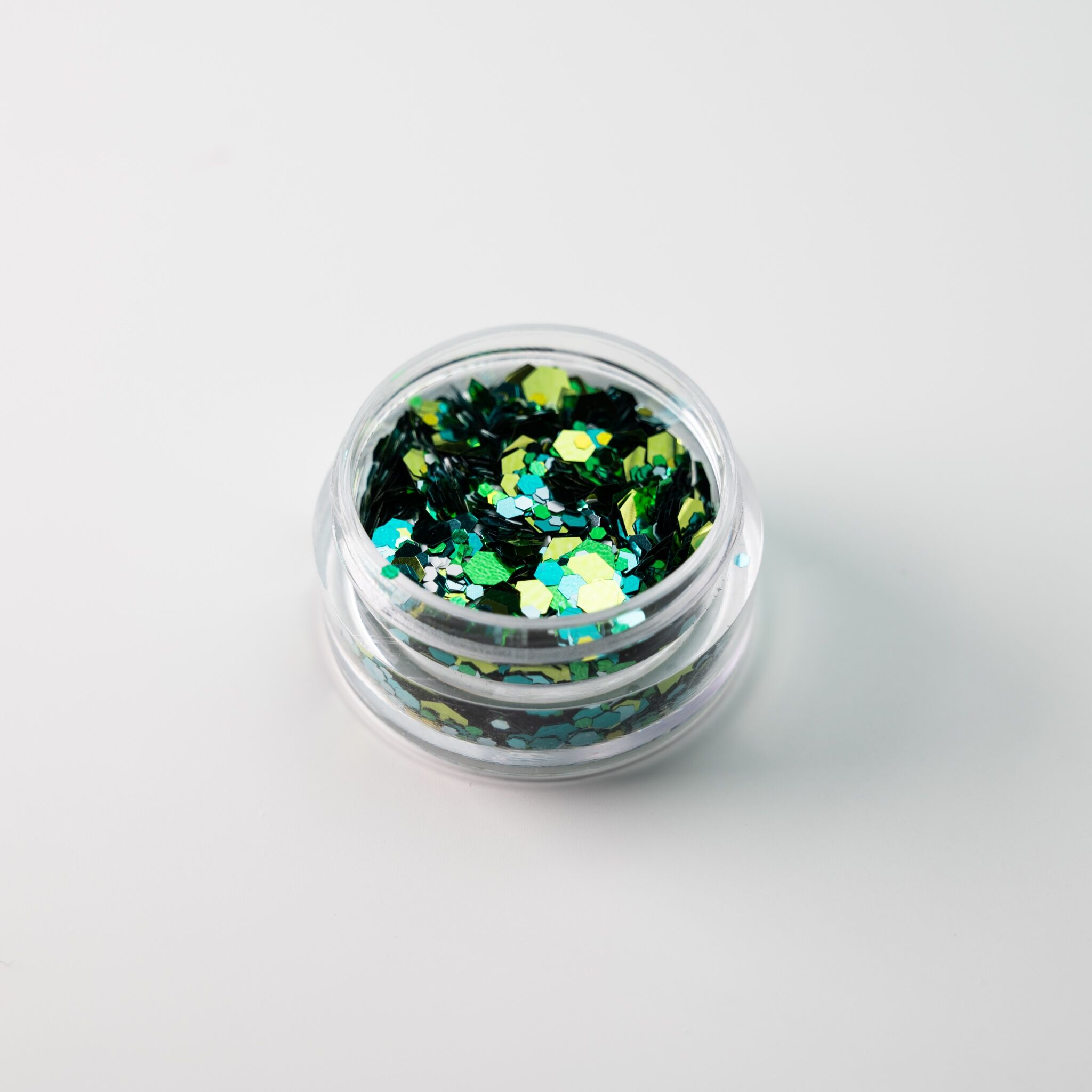 2327 Chunky Green Glitter