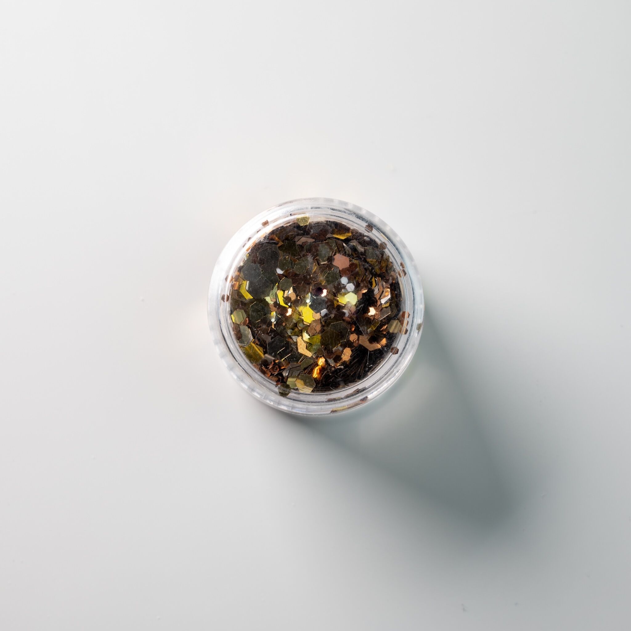 2452 Chunky Autumn Gold Glitter