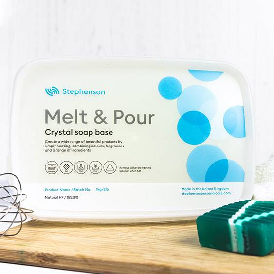 Stephenson High Foaming Melt & Pour Soap Base
