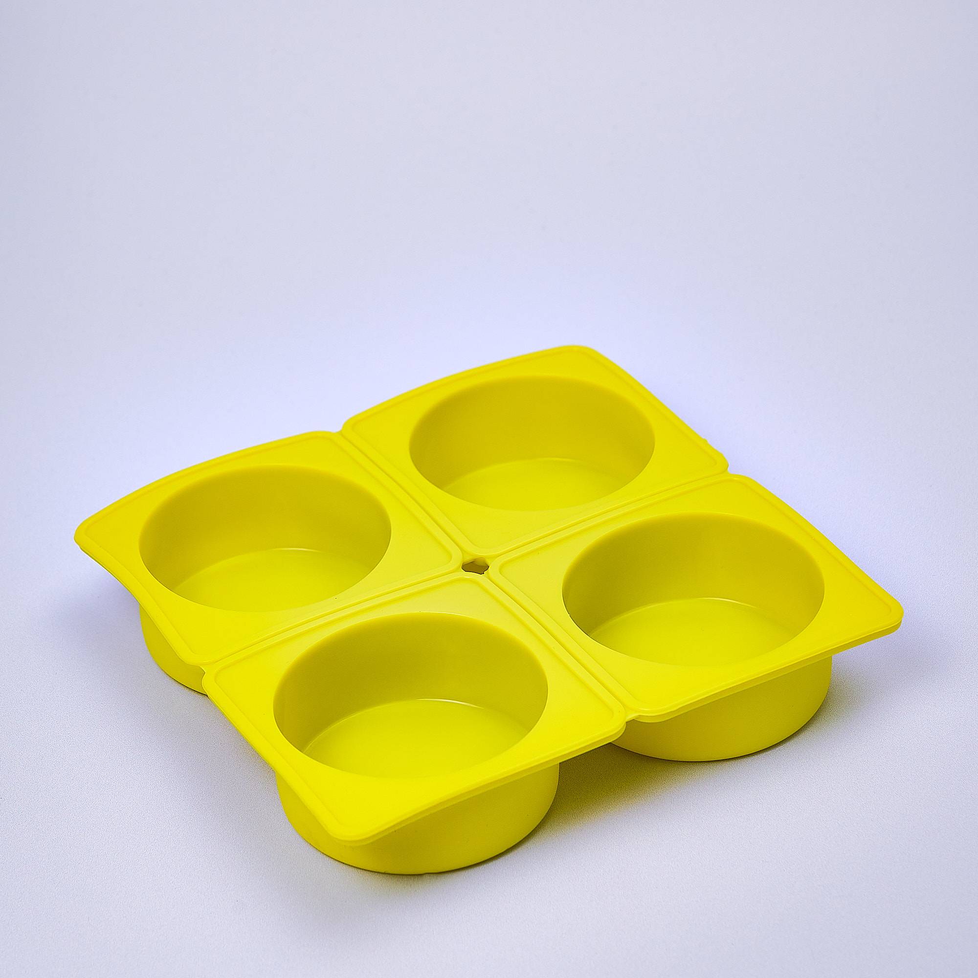 9126 Circle Mould, Silicone, Set of 4