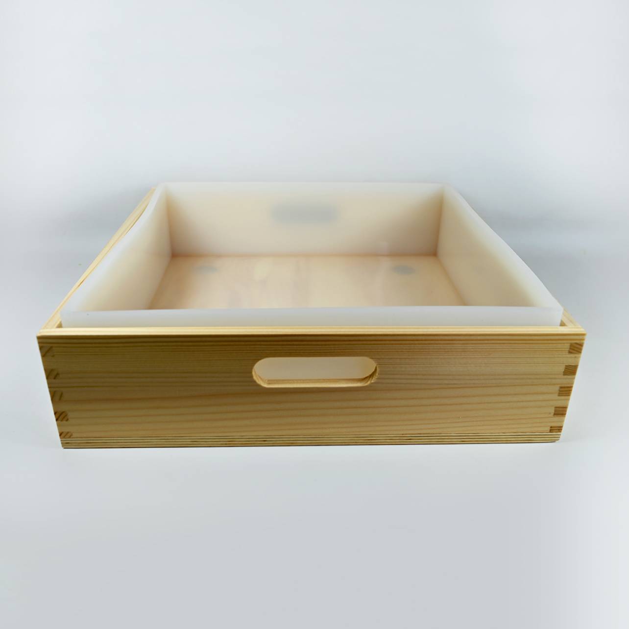 9362 Soap Mould with Silicone Lining, 5kg, Square