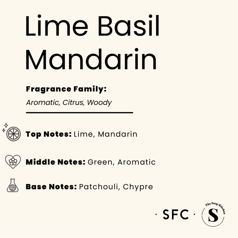 Lime Basil & Mandarin Fragrance Oil