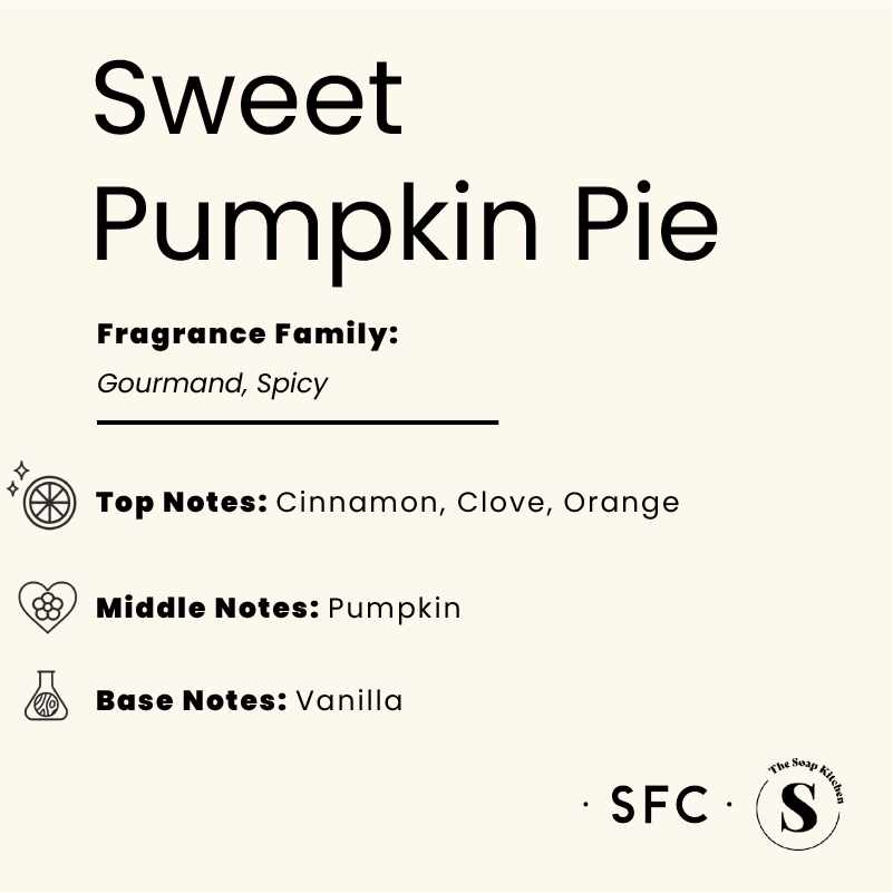 Sweet Pumpkin Pie Fragrance Oil Sweet Pumpkin Pie Fragrance Oil