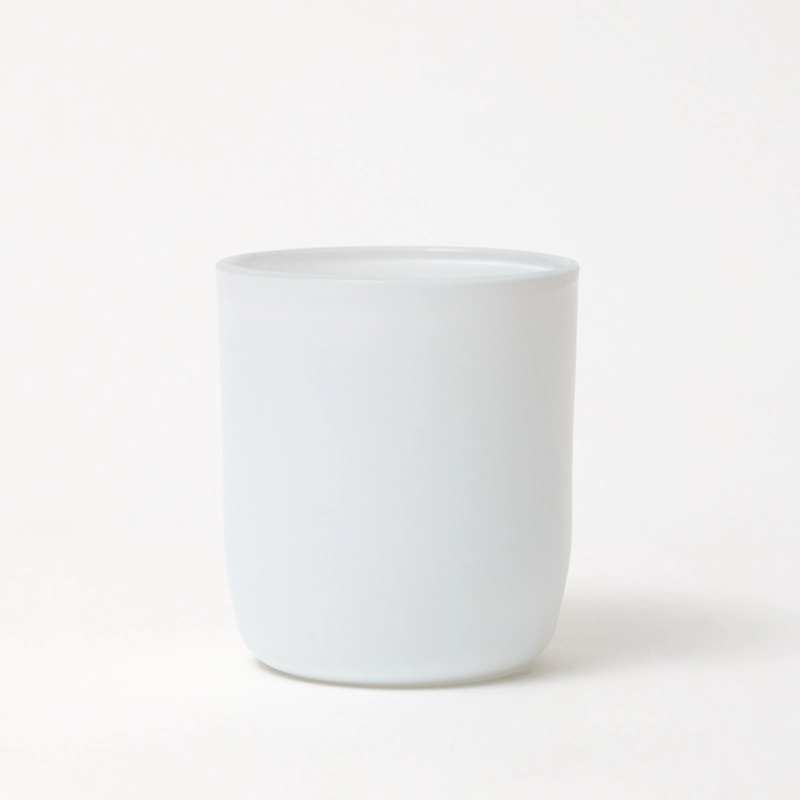 30cl matte curved white