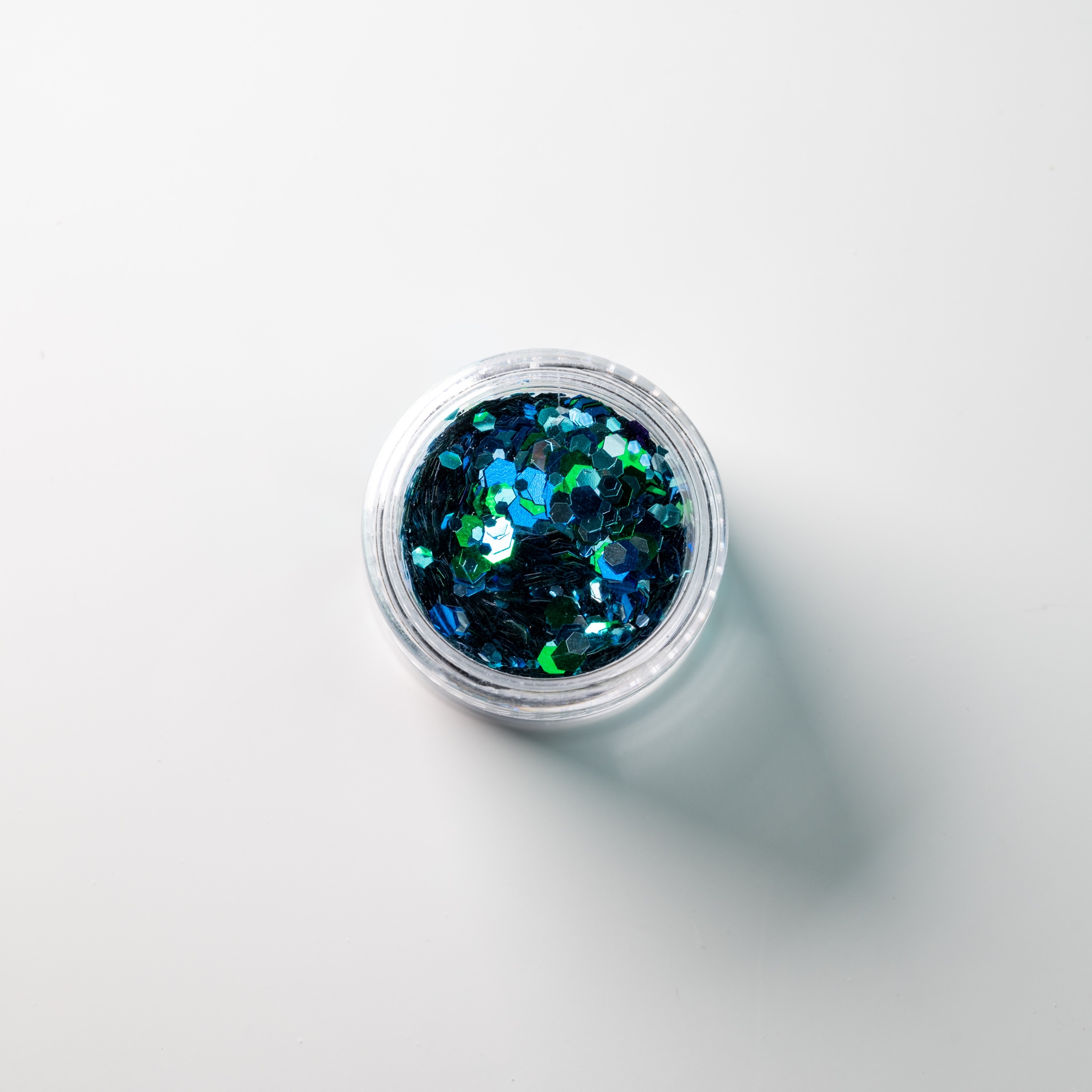 2323 Chunky Blue Glitter