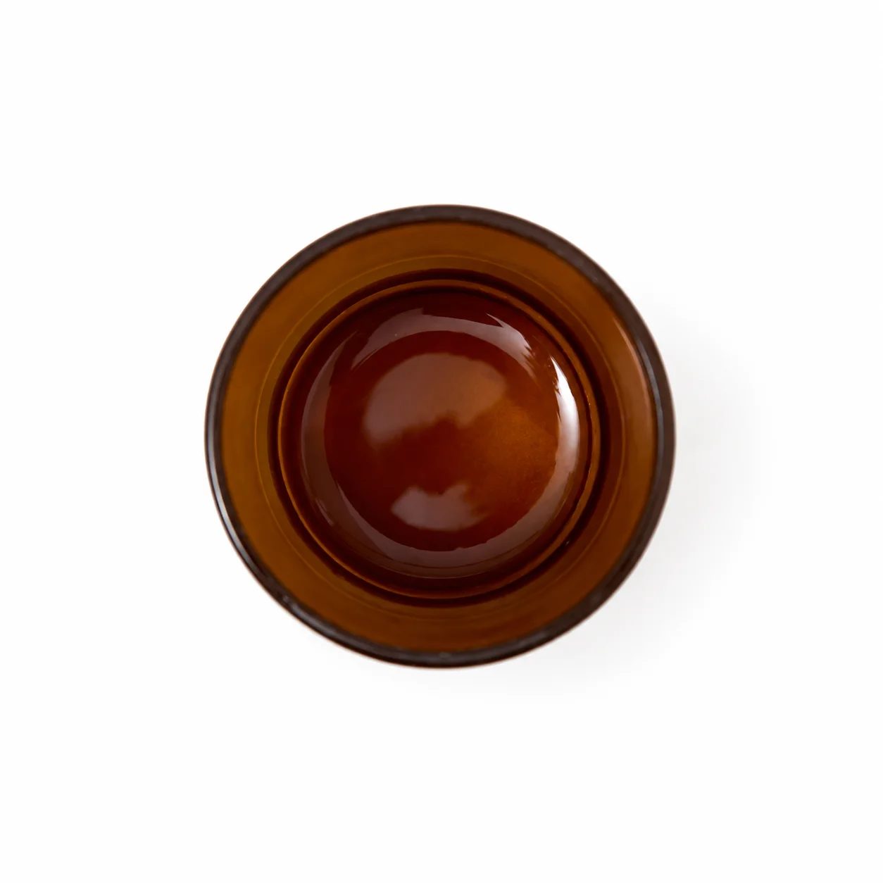 Karen 20cl Amber Frosted Candle Glass Karen 20cl Amber Frosted Candle Glass