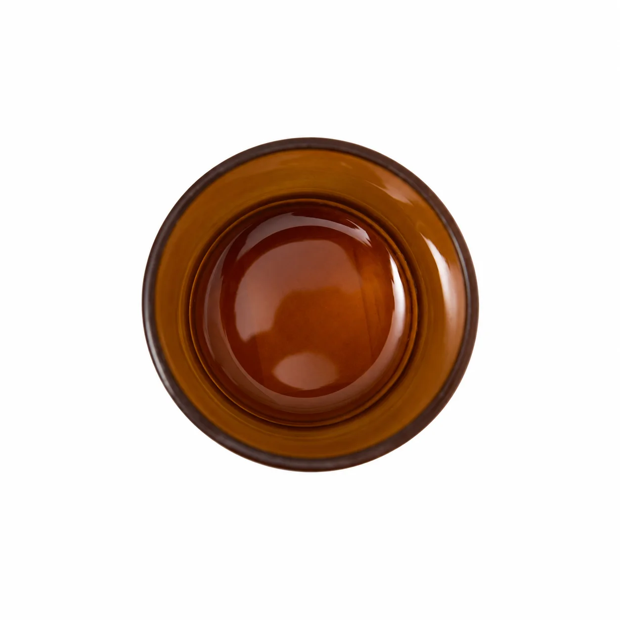 Karen 30cl Amber Frosted Candle Glass Karen 30cl Amber Frosted Candle Glass