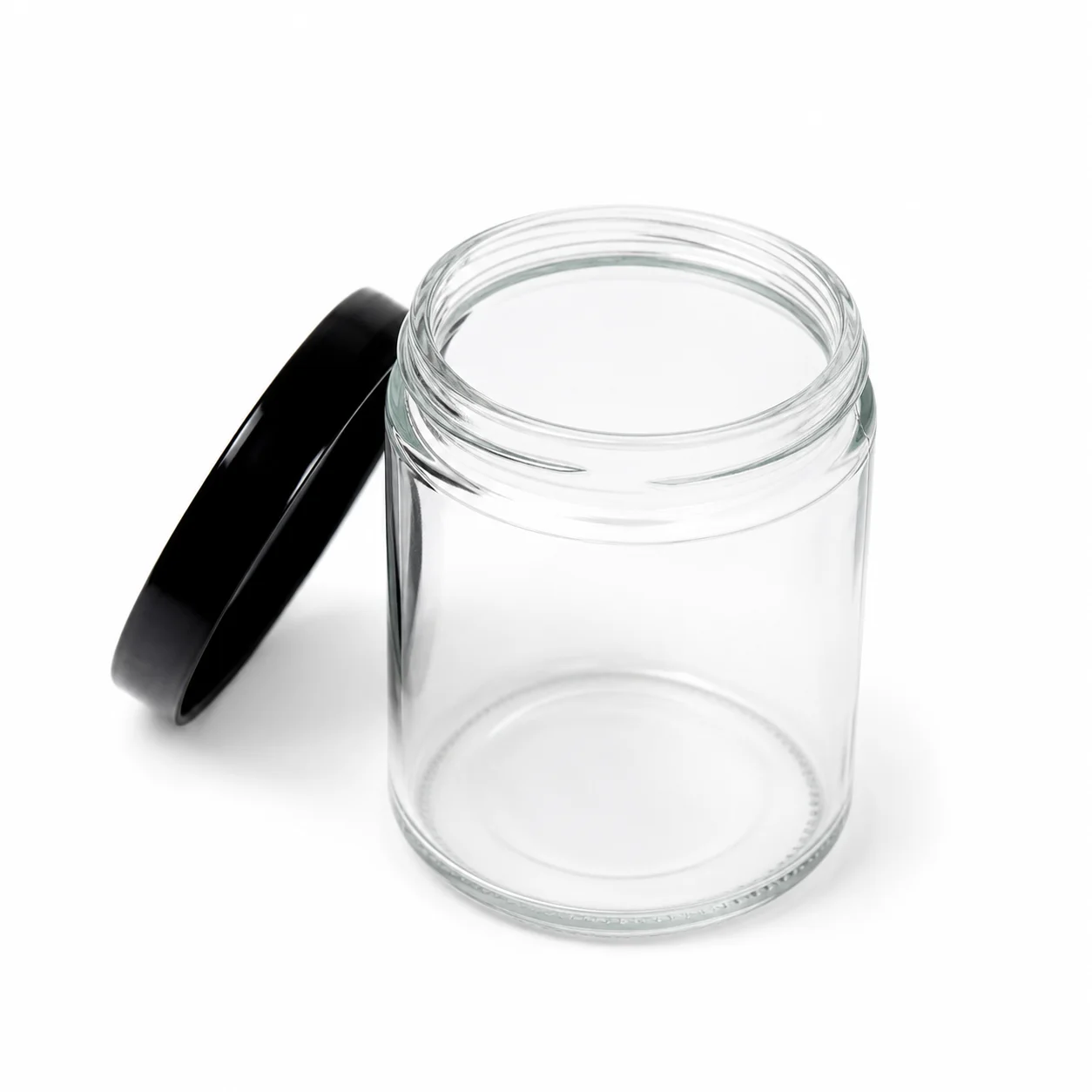 200ml Clear Glass Jar with Lid 200ml Clear Glass Jar with Lid