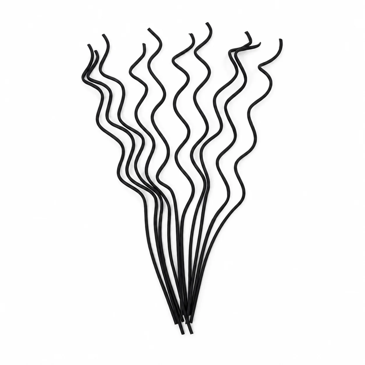 Black Curved Rattan Reeds Black Curved Rattan Reeds