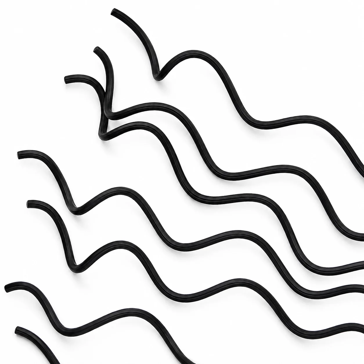 Black Curved Rattan Reeds Black Curved Rattan Reeds