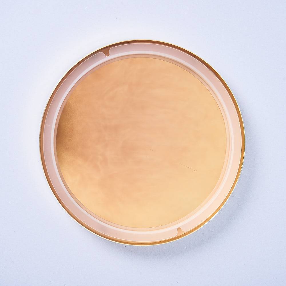 9432 30cl Steel Gold Candle Lid - Box of 6