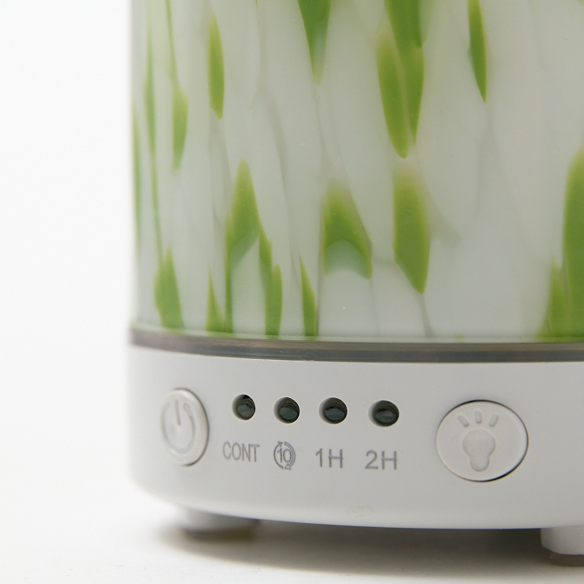 12444 Electric 100ml Green Tort Glass Diffuser