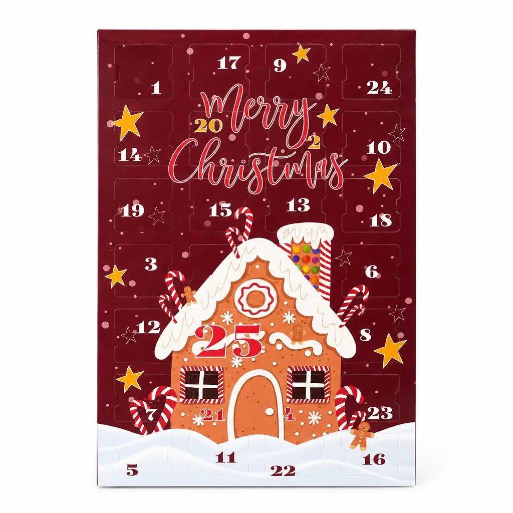 Christmas Red Gingerbread House Christmas Red Gingerbread House