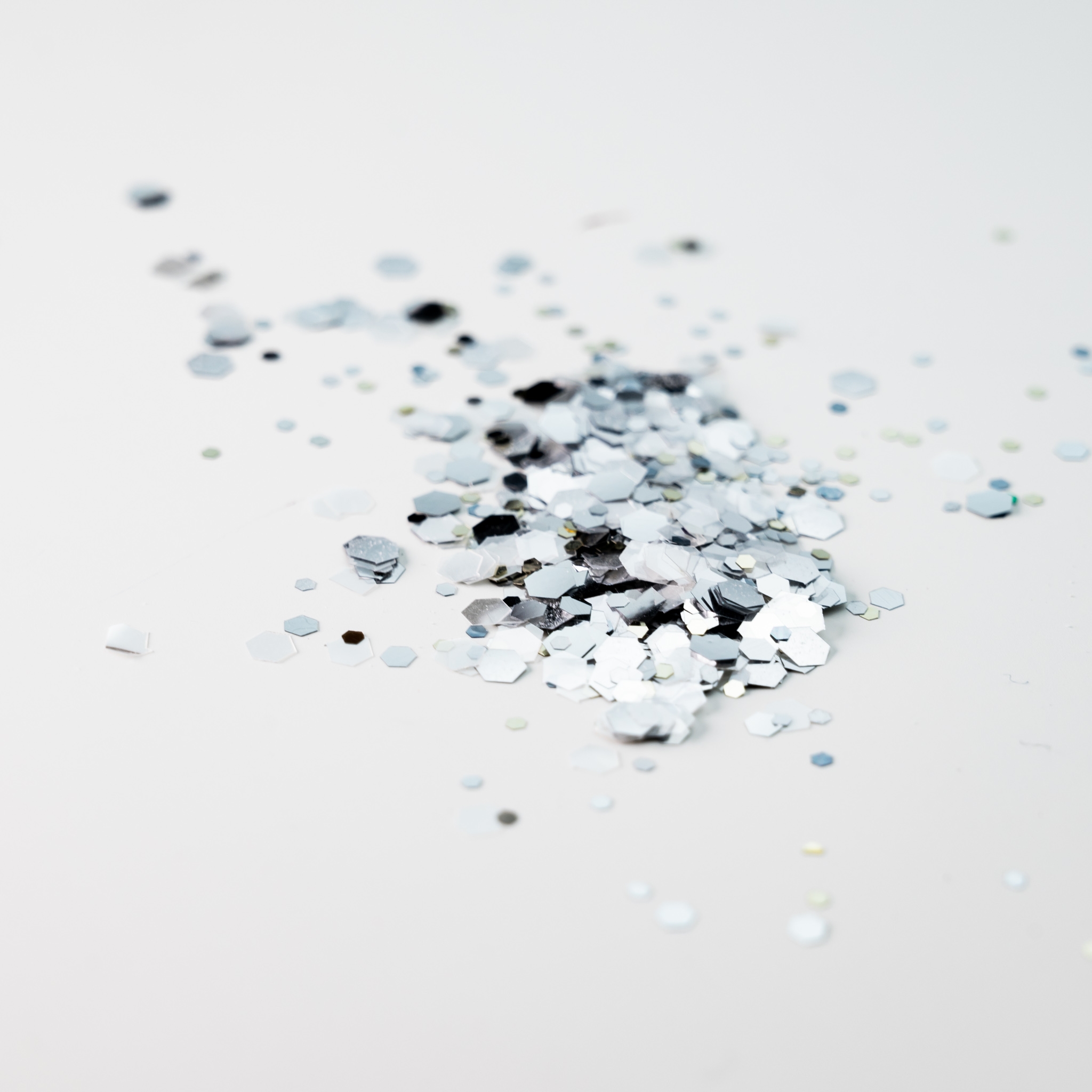 2305 Chunky Silver Glitter