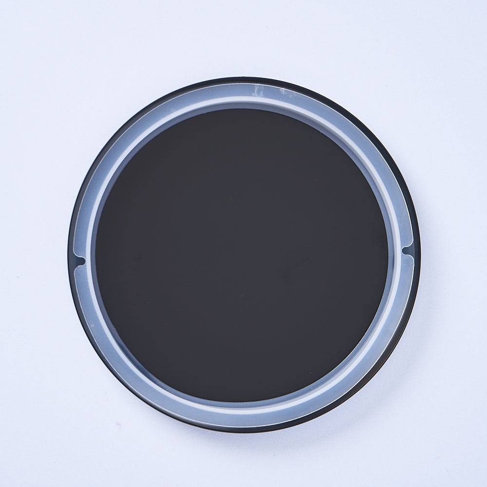 9445 30cl Steel Black Candle Lid - Box of 6