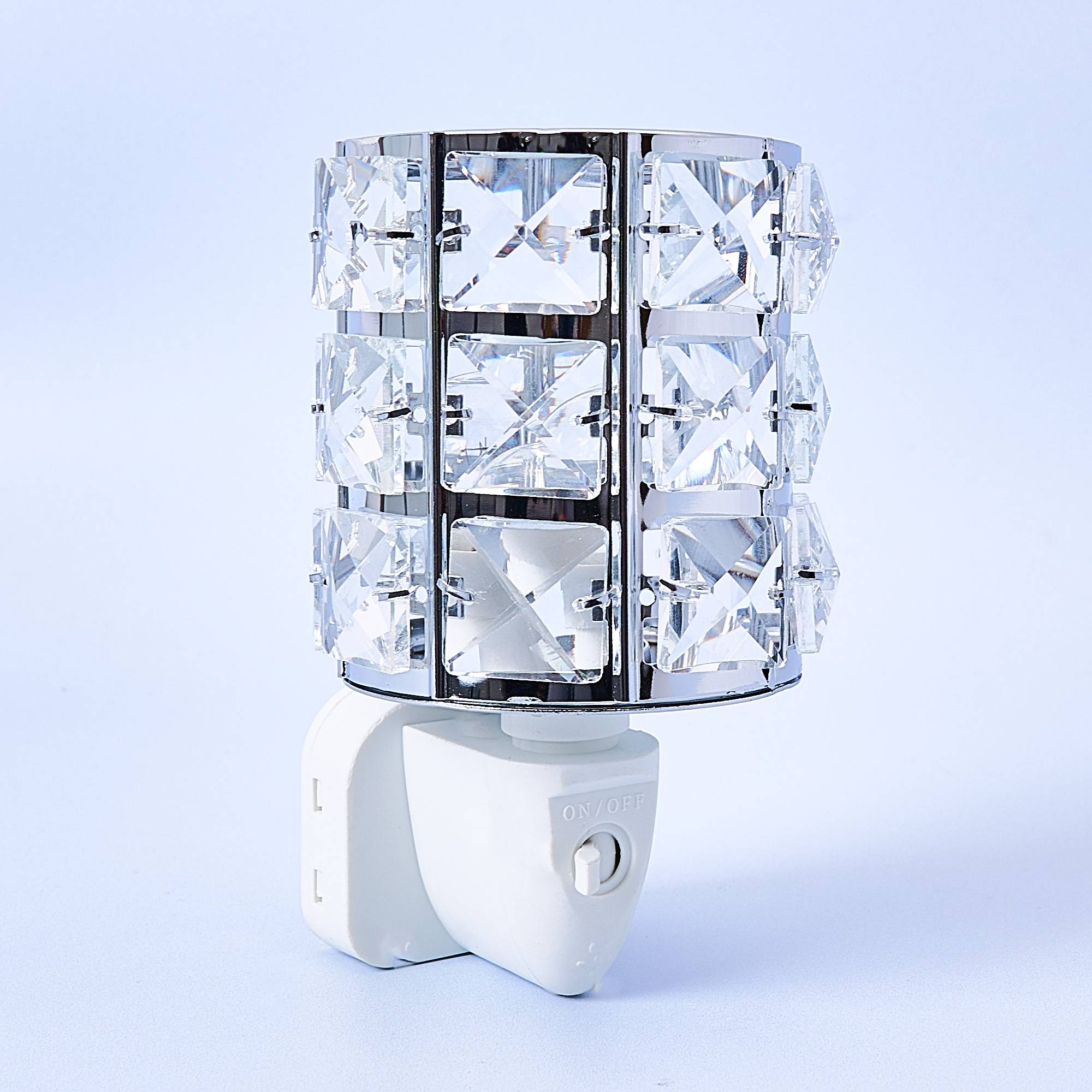 10784 Wax Warmer Square Crystals Plug-In
