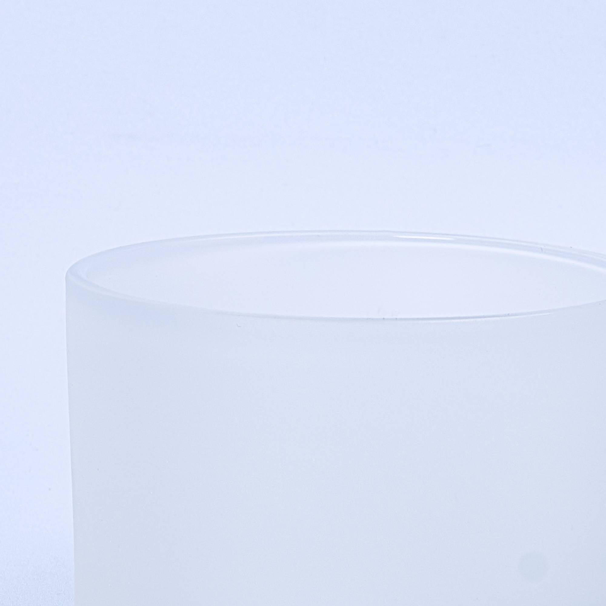 10985 55cl Frosted Candle Glass - Box of 6