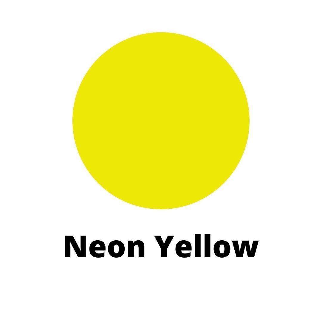 2284 Neon Yellow Chip Dye
