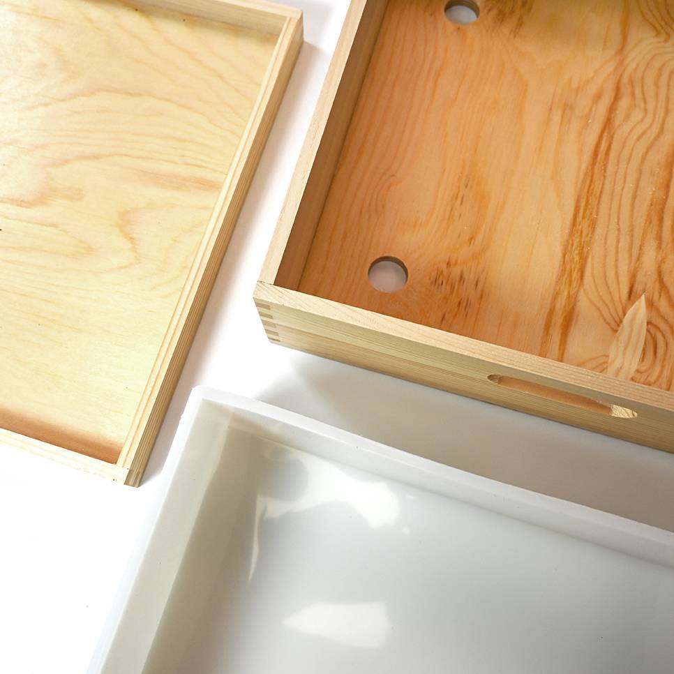 9363 Soap Mould with Silicone Lining, 5kg, Square