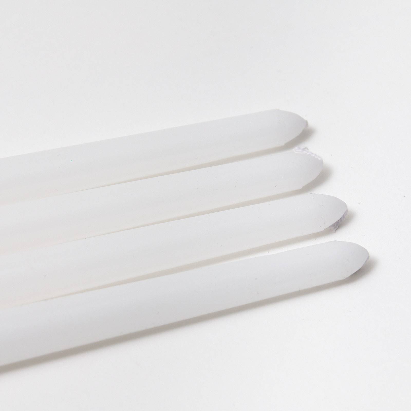 12417 White Taper Candles - Pack of 4