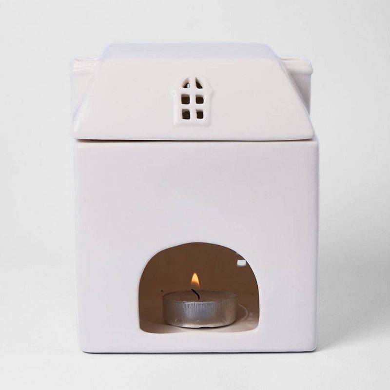 12523 Ceramic Large House Wax Burner