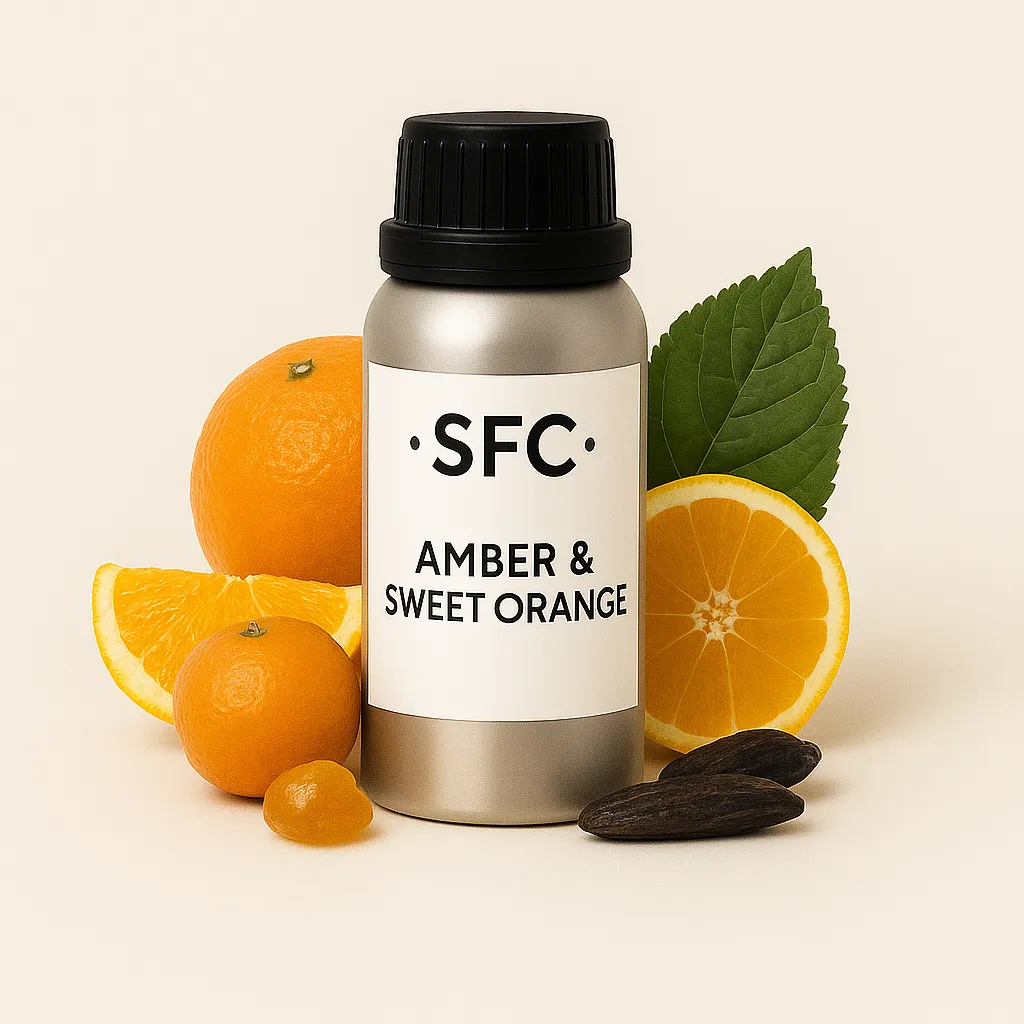Amber & Sweet Orange Amber & Sweet Orange Fragrance Oil