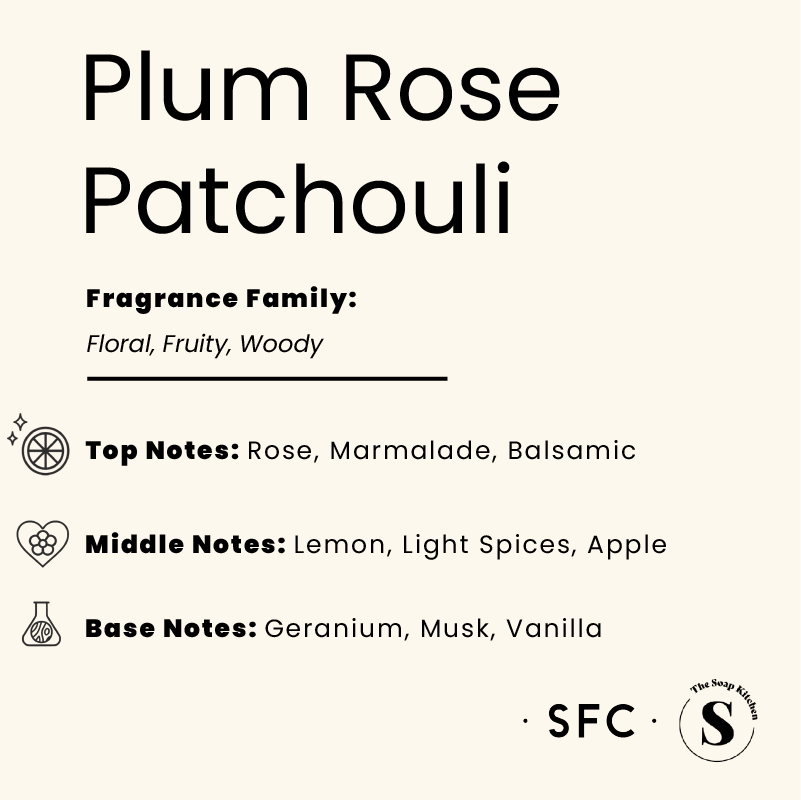 Plum Rose Patchouli Fragrance Oil Plum Rose & Patchouli Fragrance Oil