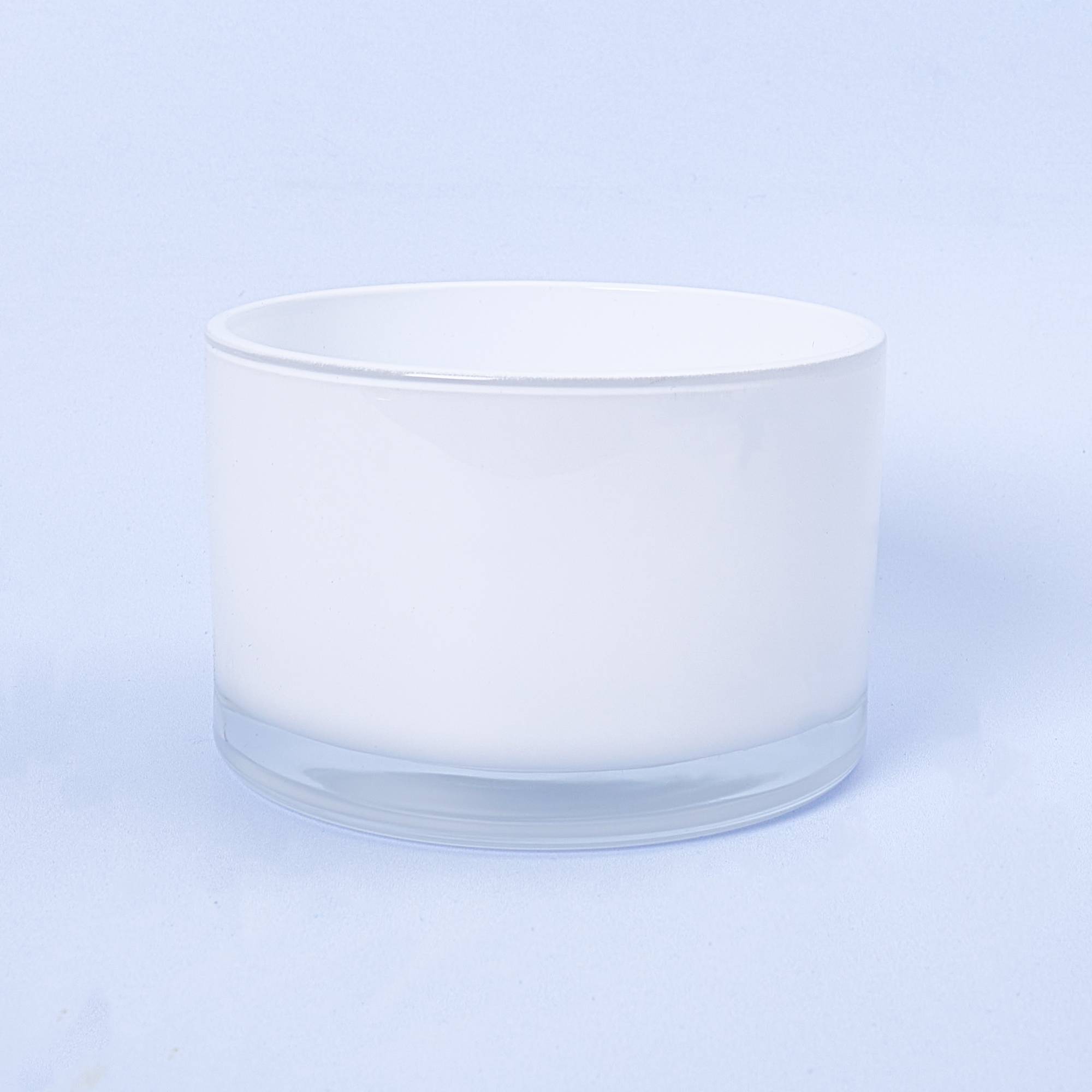 11003 55cl Gloss White Candle Glass - Box of 6