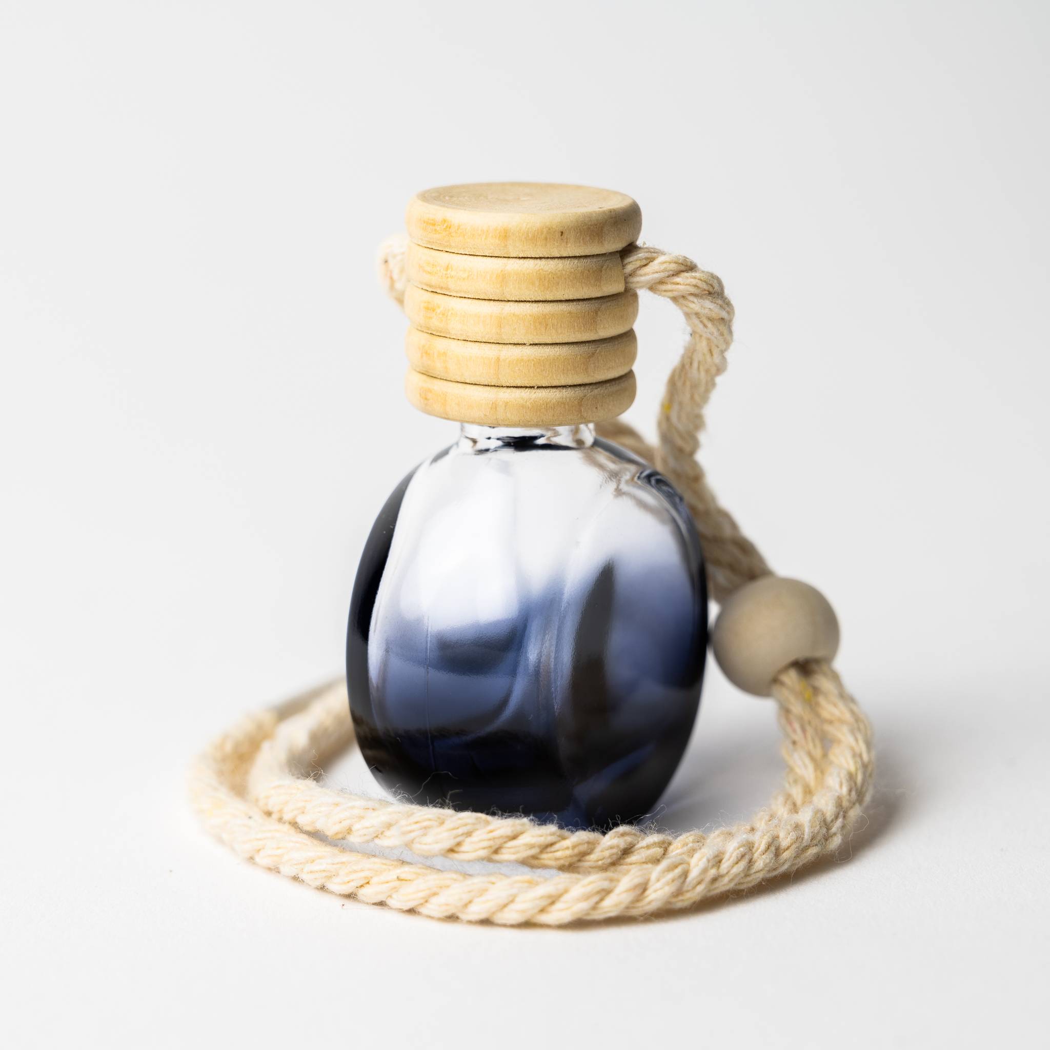 7435 Circle Hanging Car Diffuser Grey Tinted - Bag of 10