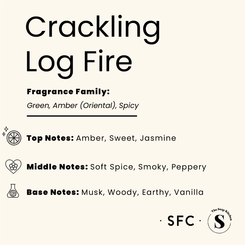 Crackling Log Fire Fragrance Oil Crackling Log Fire Fragrance Oil