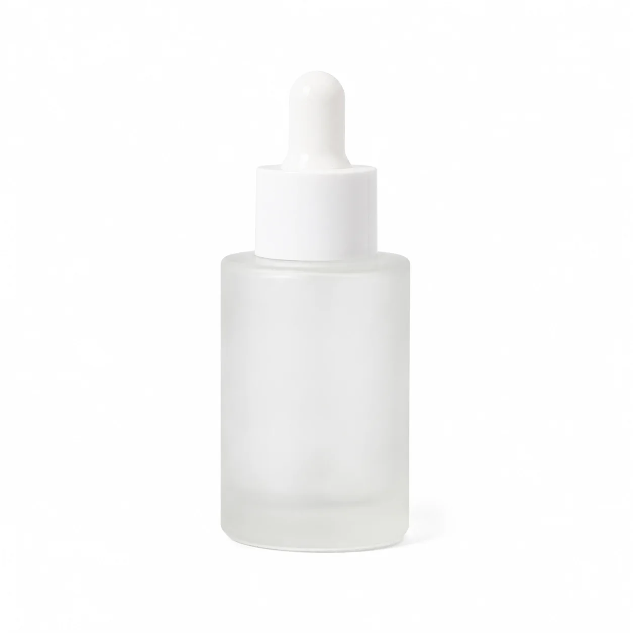 30ml Frosted Glass Dropper Bottle with White Pipette 30ml Frosted Glass Dropper Bottle with White Pipette