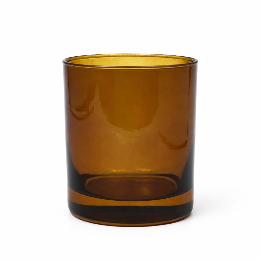 Karen 30cl Amber Candle Glass Karen 30cl Amber Candle Glass