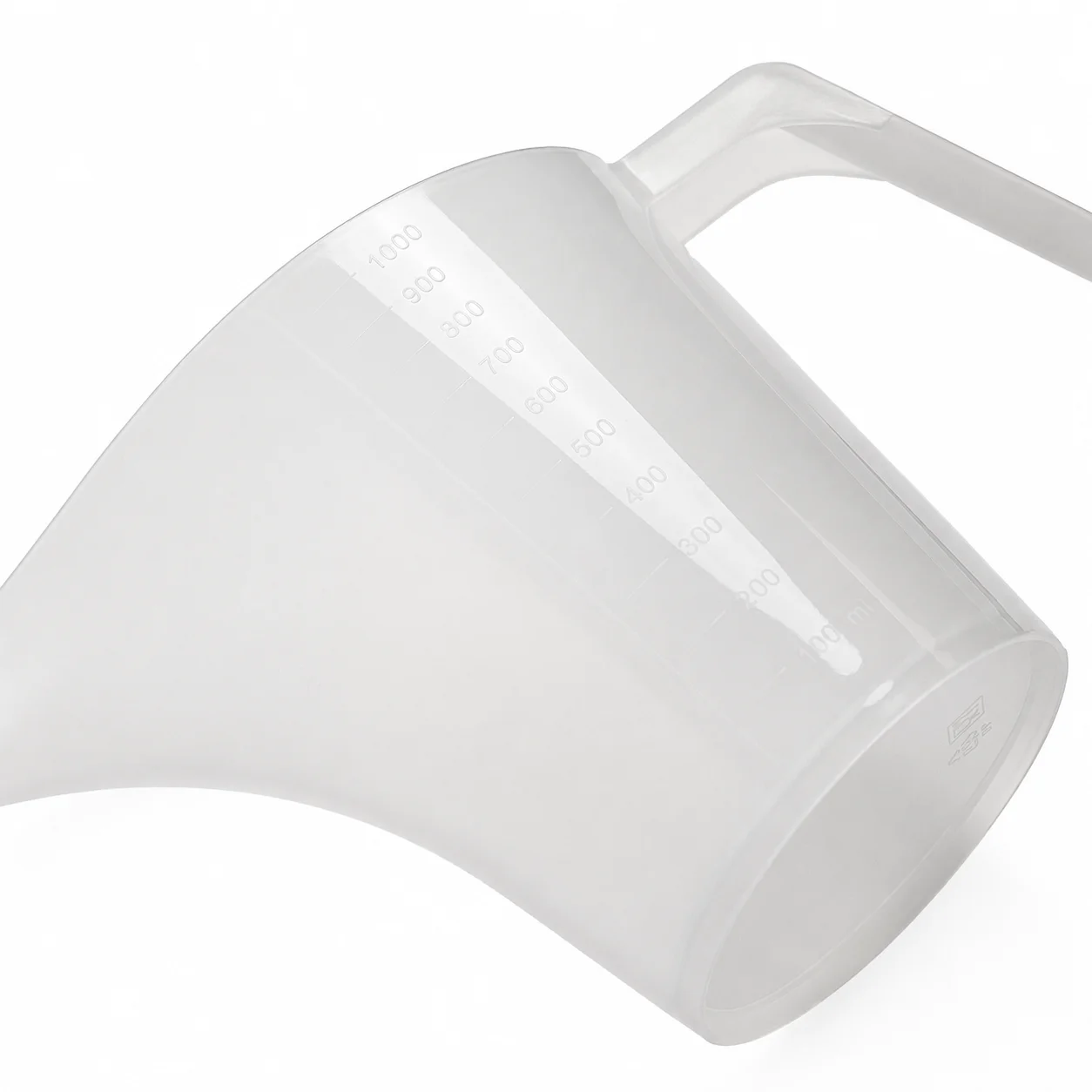 Plastic Measuring Jug with Long Spout - 1 Litre Plastic Measuring Jug with Long Spout - 1 Litre