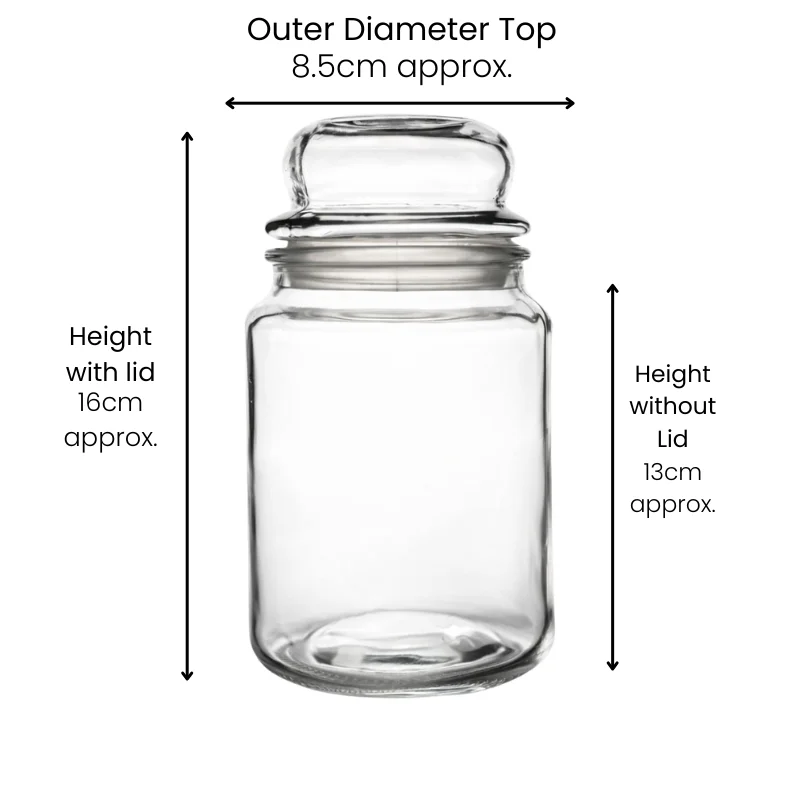 Traditional 75cl Candle Glass Traditional 75cl Candle Glass