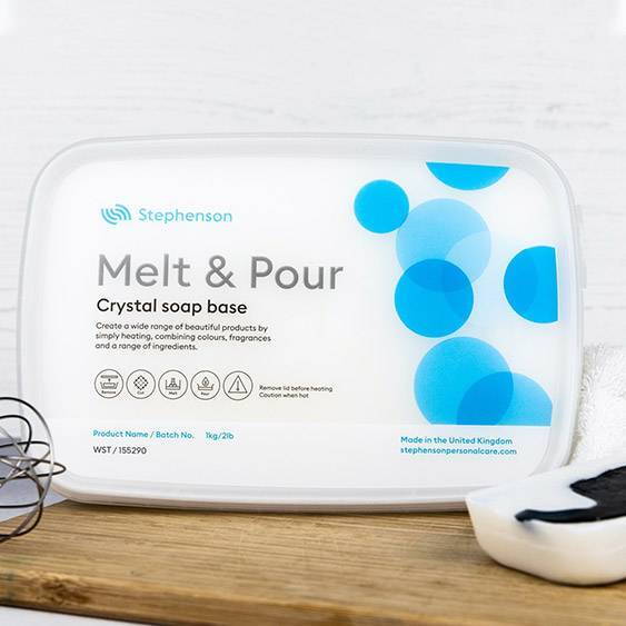 7035 Stephenson Standard White Melt & Pour Soap Base