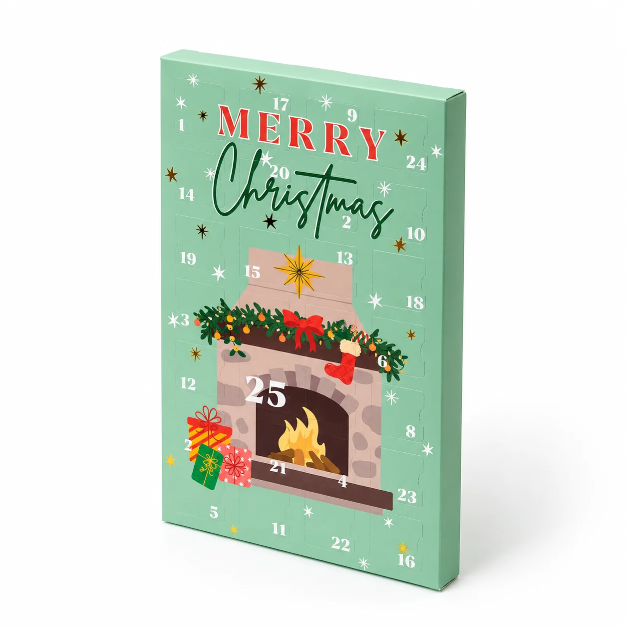 Christmas Fireplace Advent Calendar Christmas Fireplace Advent Calendar