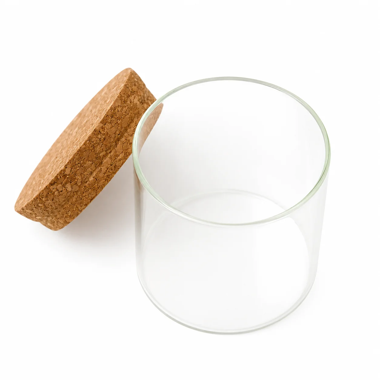 30cl Flat Cork Glass Jar 30cl Flat Cork Glass Jar