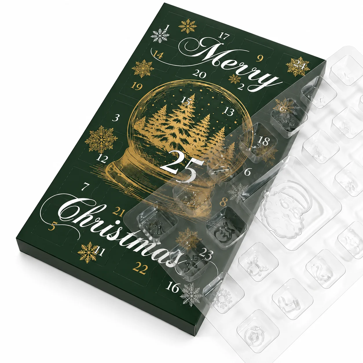 Christmas Snow Globe Advent Calendar Christmas Snow Globe Advent Calendar