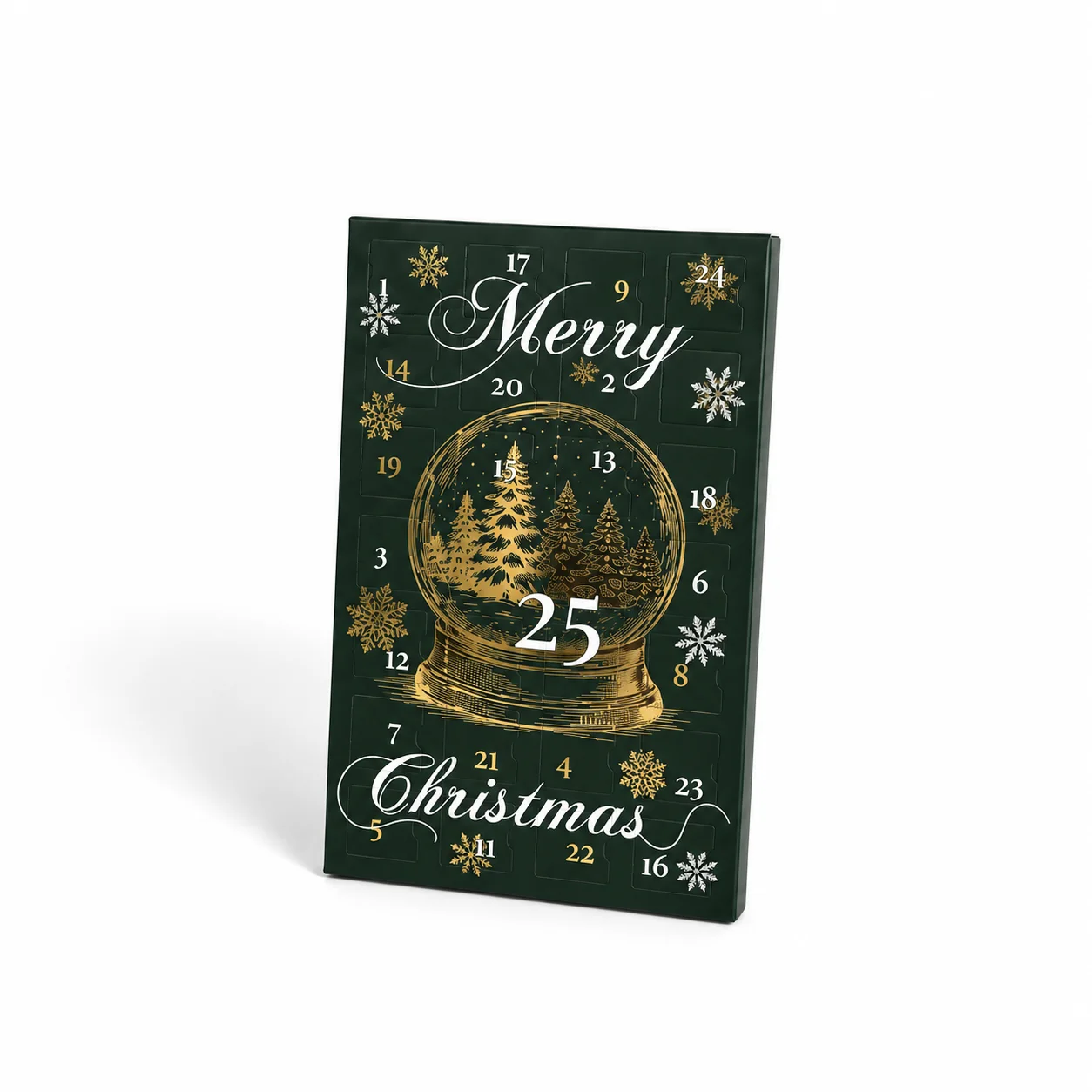Christmas Snow Globe Advent Calendar Christmas Snow Globe Advent Calendar