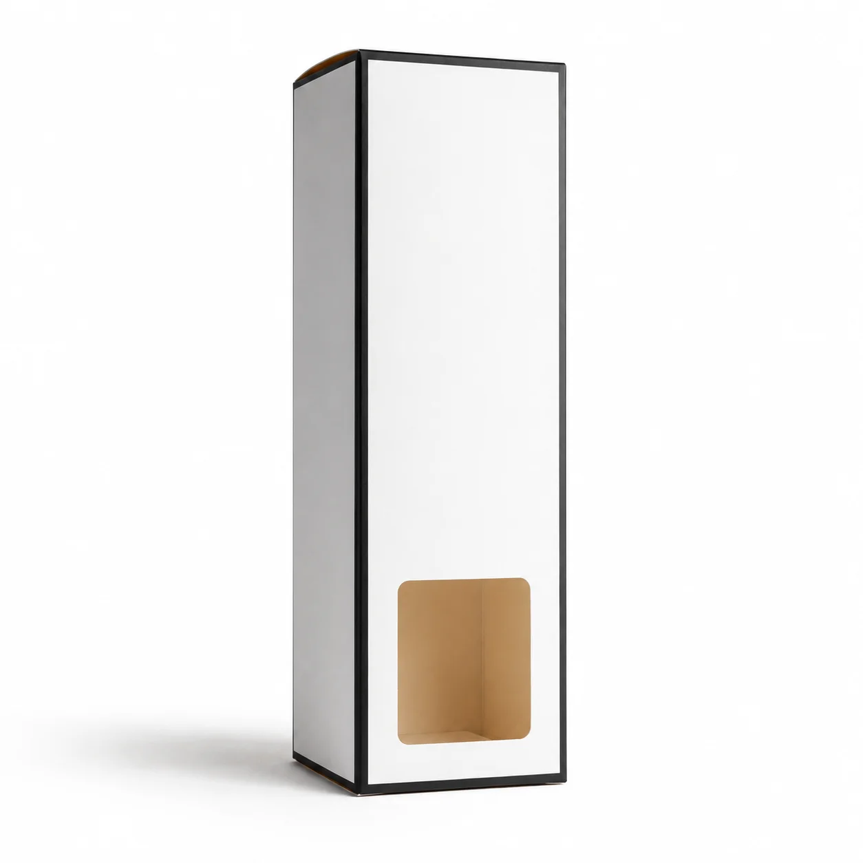 White Reed Diffuser Box with Black Rim White Reed Diffuser Box with Black Rim