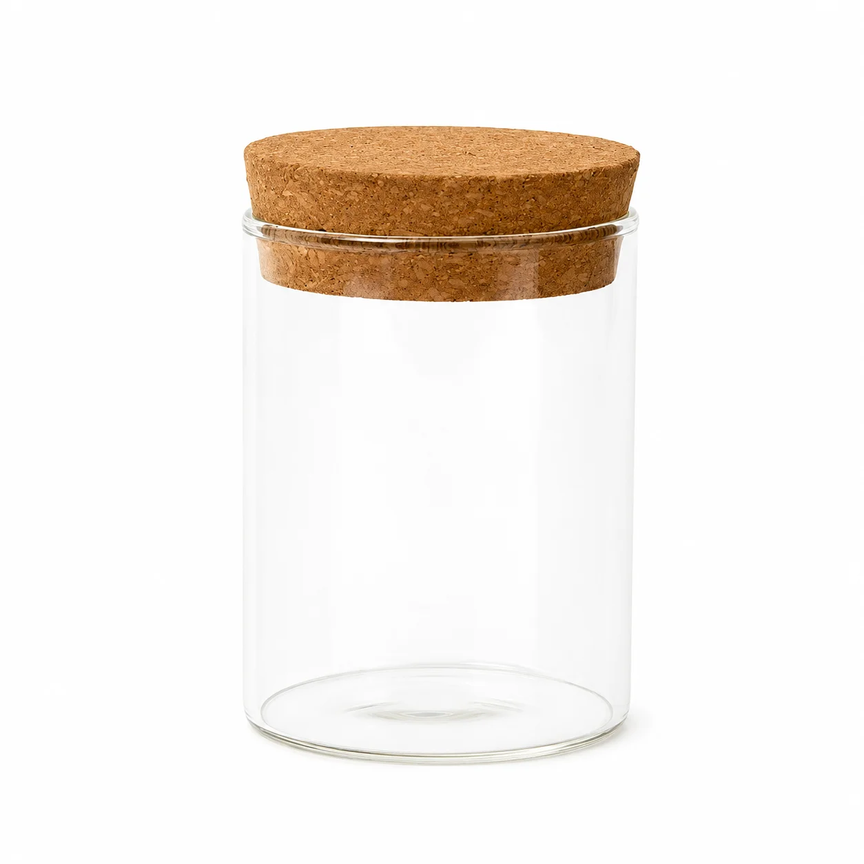 20cl Flat Cork Glass Jar 20cl Flat Cork Glass Jar
