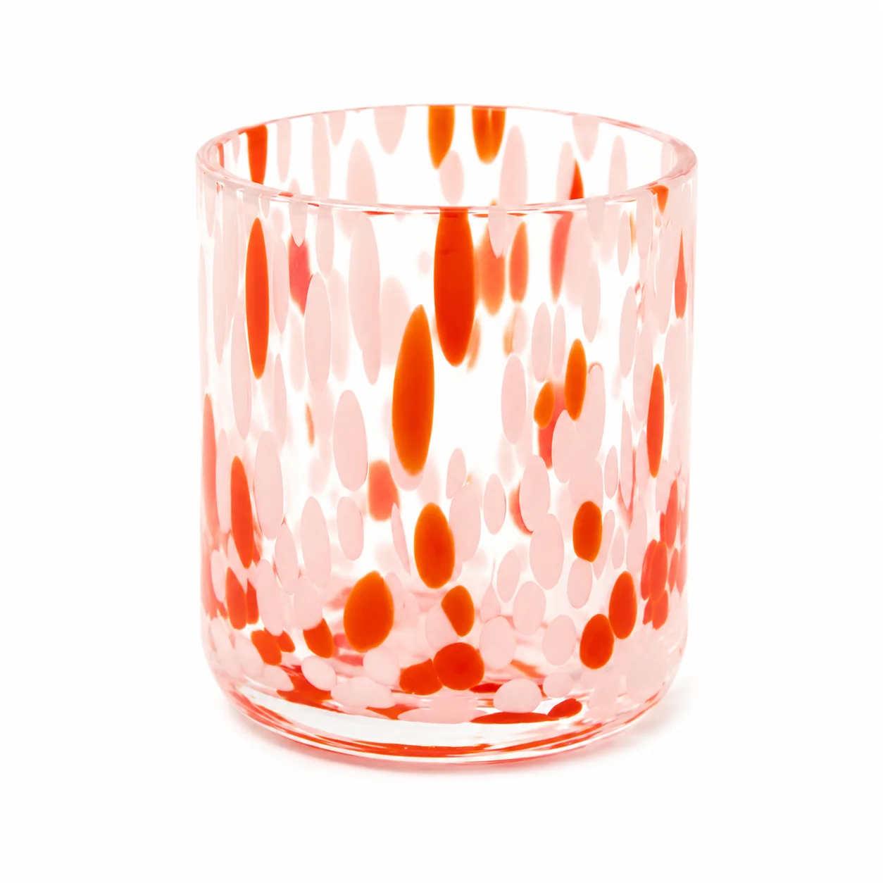 20cl Orange Confetti Candle Glass 20cl Orange Confetti Candle Glass