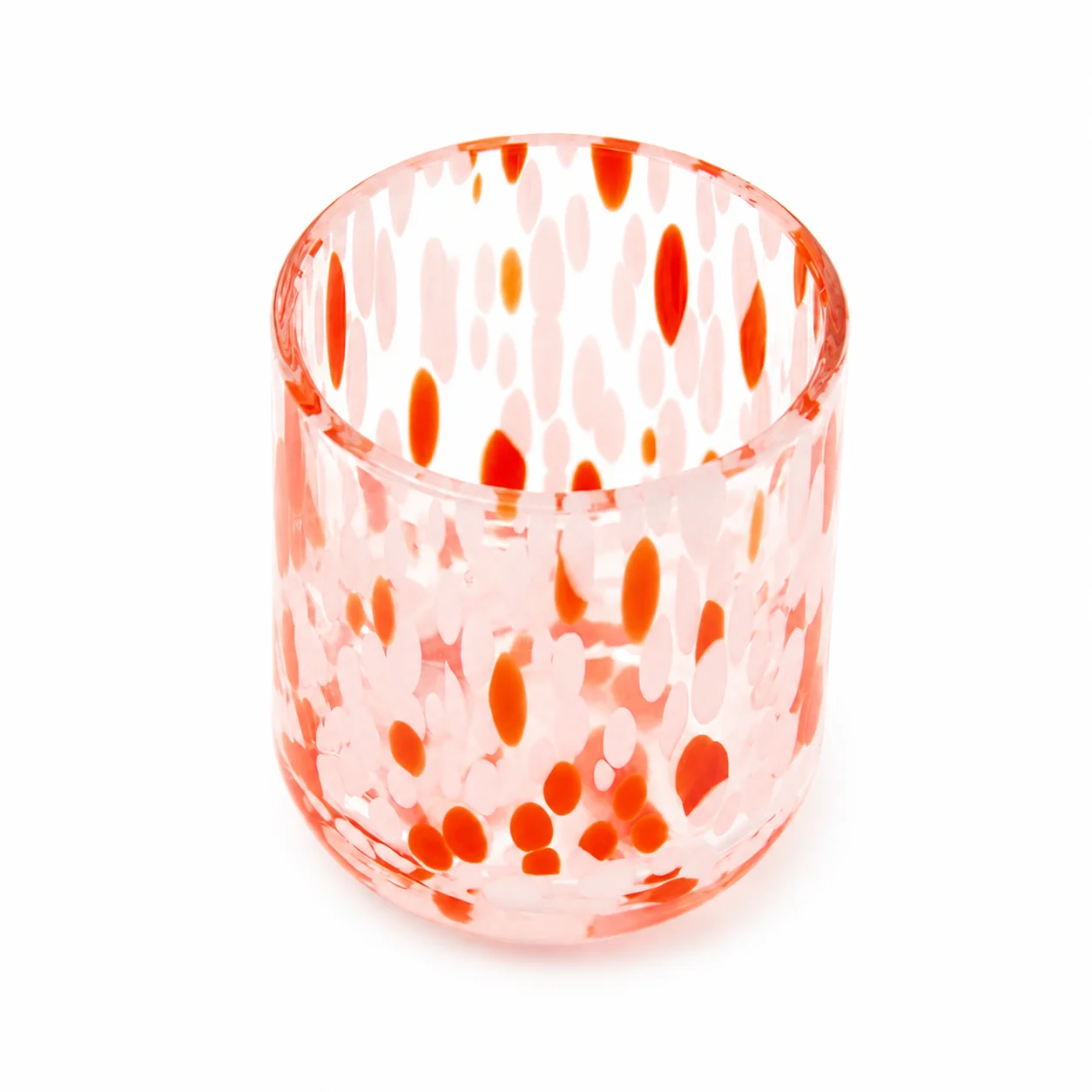 30cl Orange Confetti Candle Glass 30cl Orange Confetti Candle Glass
